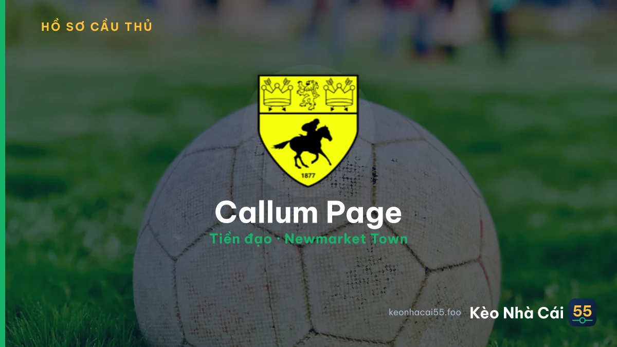 Callum Page — Newmarket Town