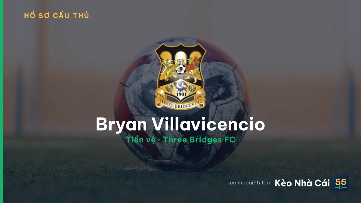 Bryan Villavicencio — Three Bridges FC