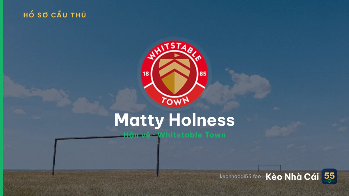 Matty Holness — Whitstable Town