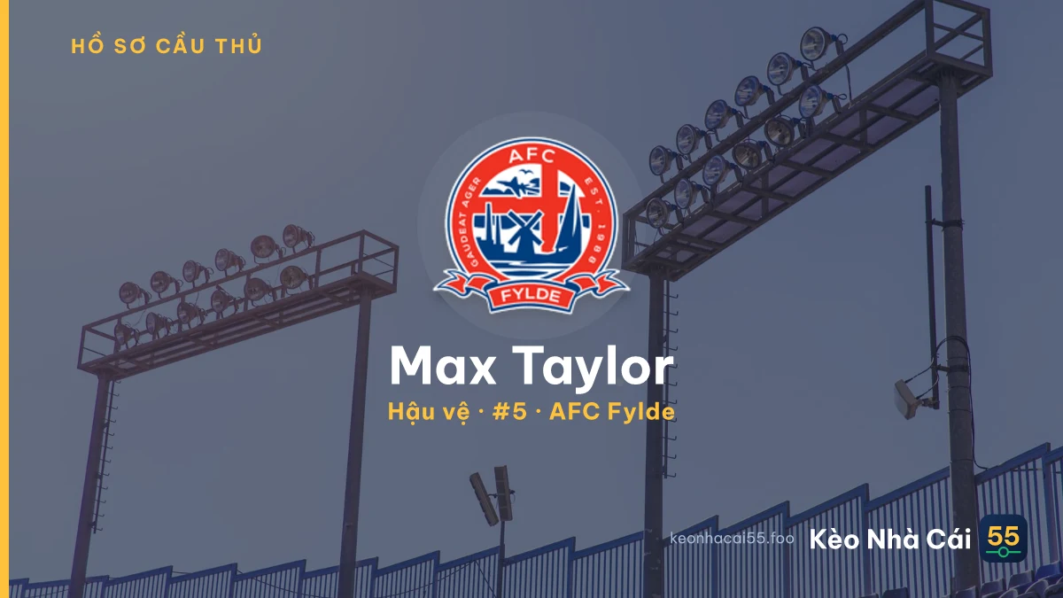 Max Taylor — AFC Fylde
