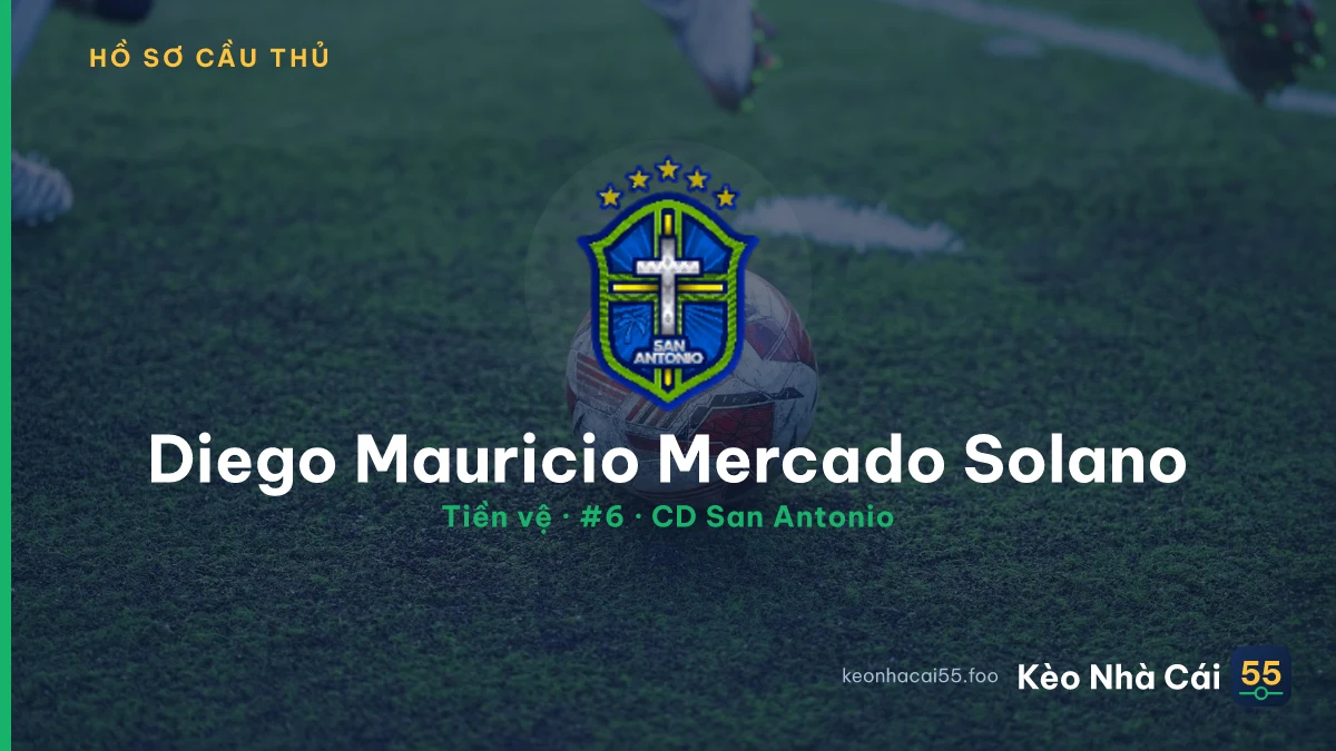 Diego Mauricio Mercado Solano — CD San Antonio
