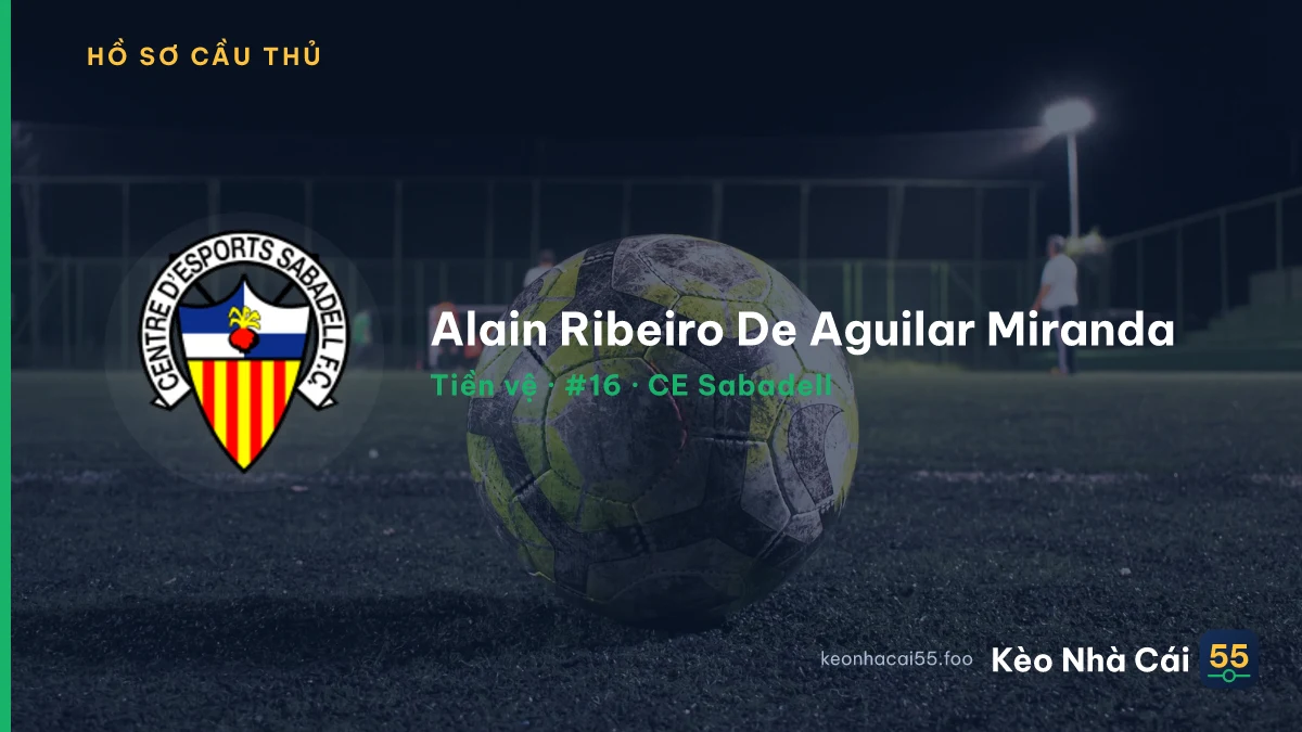 Alain Ribeiro De Aguilar Miranda — CE Sabadell