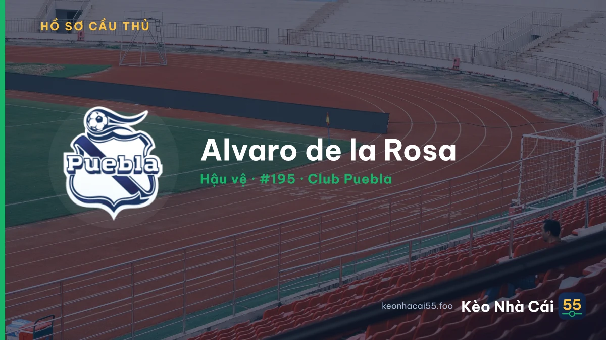 Alvaro de la Rosa — Club Puebla