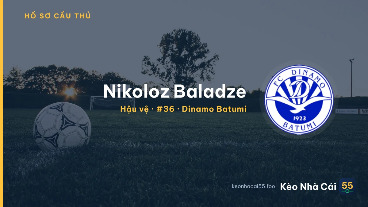 Nikoloz Baladze — Dinamo Batumi
