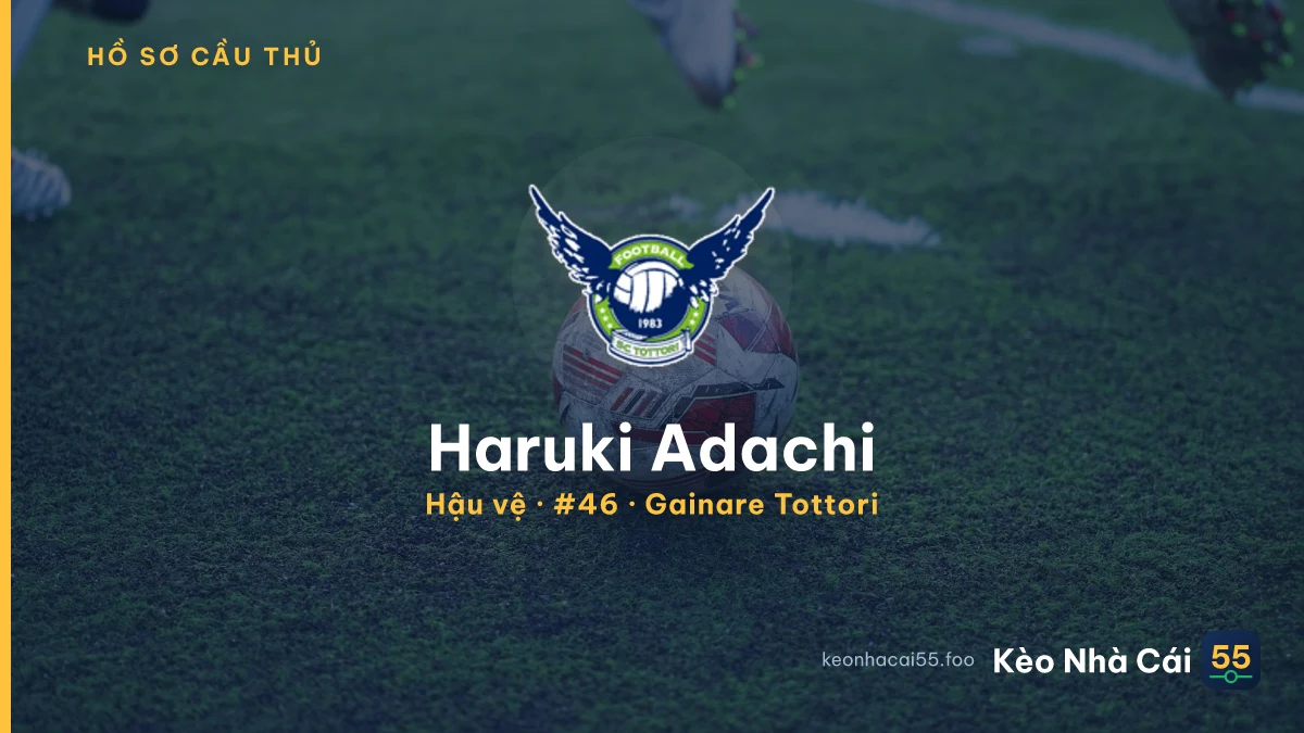 Haruki Adachi — Gainare Tottori