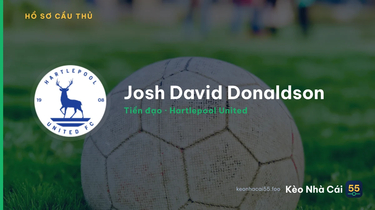 Josh David Donaldson — Hartlepool United