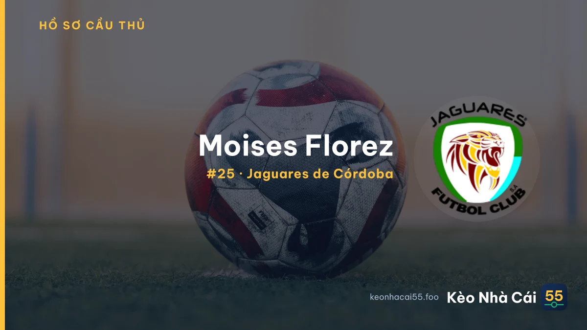 Moises Florez — Jaguares de Córdoba