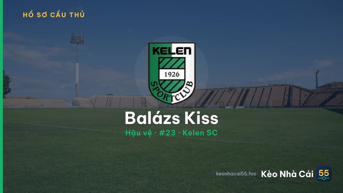 Balázs Kiss — Kelen SC