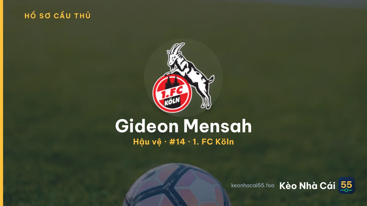 Gideon Mensah — 1. FC Köln