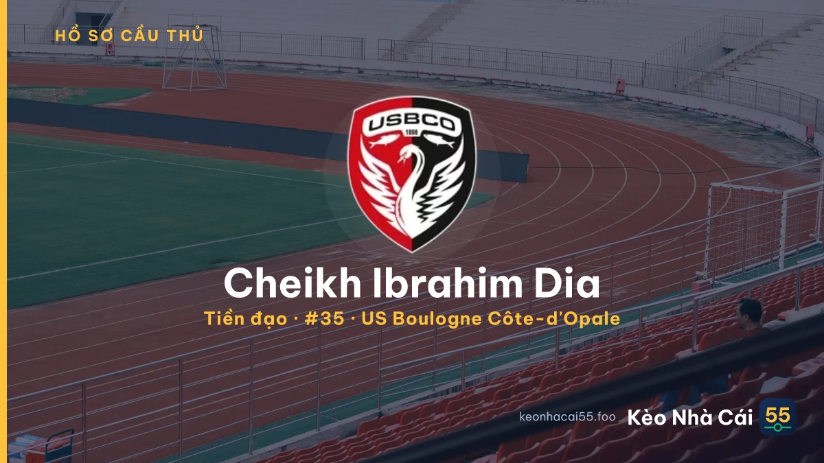 Cheikh Ibrahim Dia — US Boulogne Côte-d'Opale