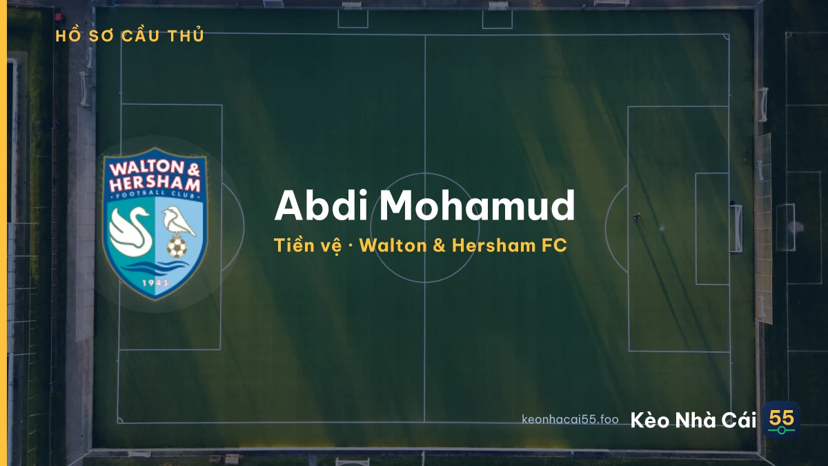 Abdi Mohamud — Walton & Hersham FC