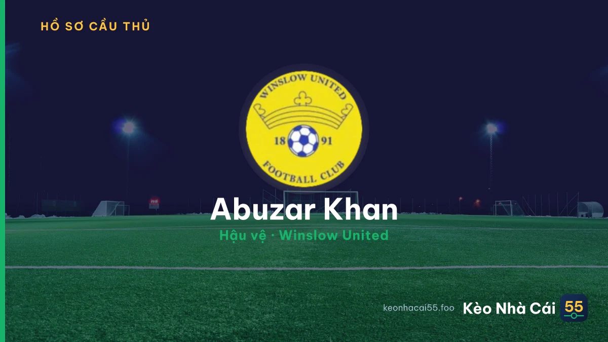 Abuzar Khan — Winslow United