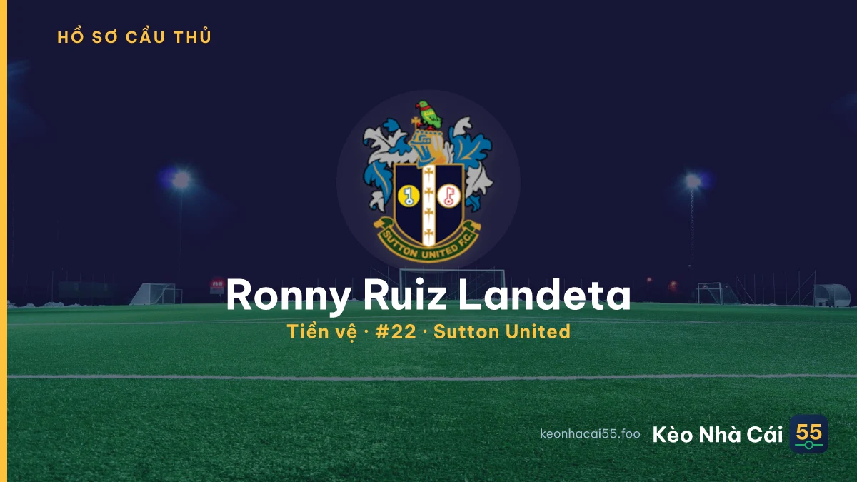 Ronny Ruiz Landeta — Sutton United