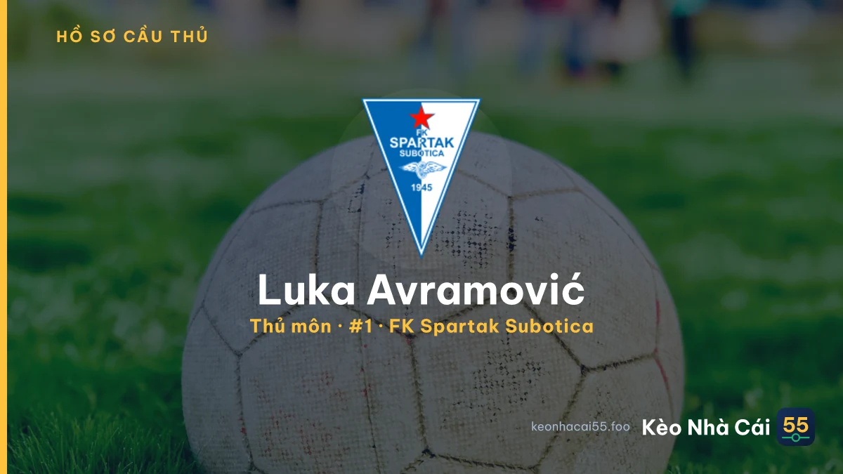 Luka Avramović — FK Spartak Subotica