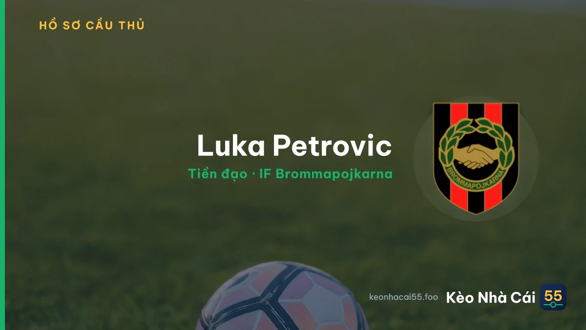 Luka Petrovic — IF Brommapojkarna