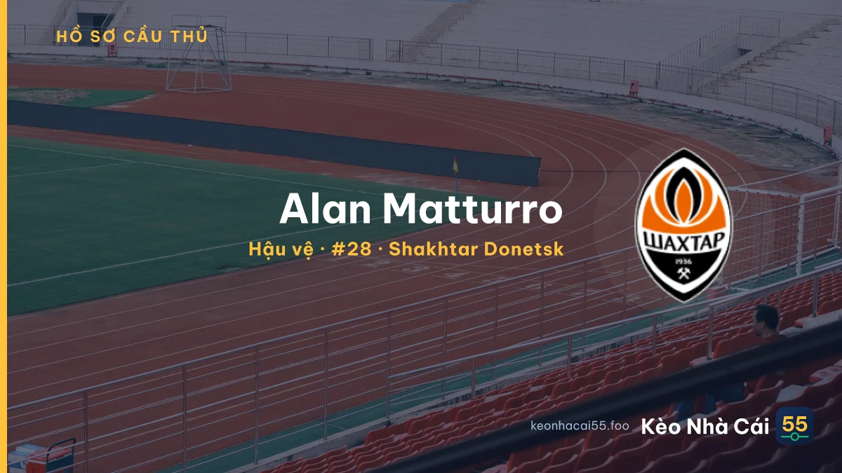 Alan Matturro — Shakhtar Donetsk