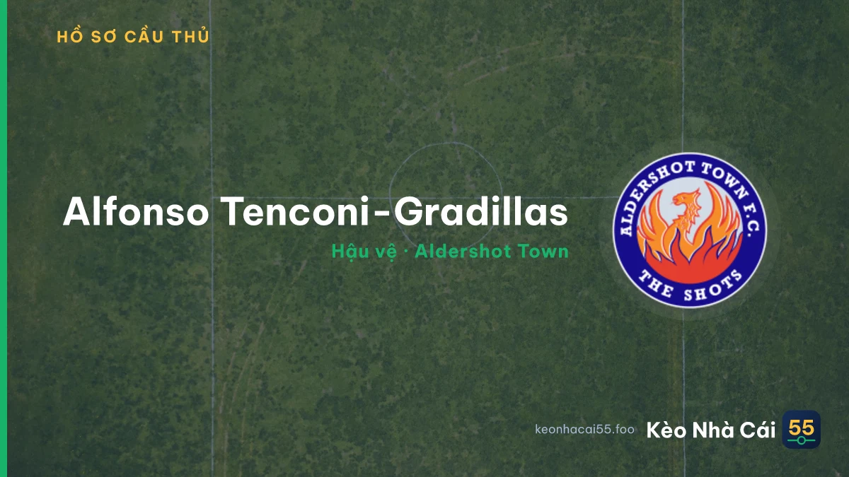 Alfonso Tenconi-Gradillas — Aldershot Town