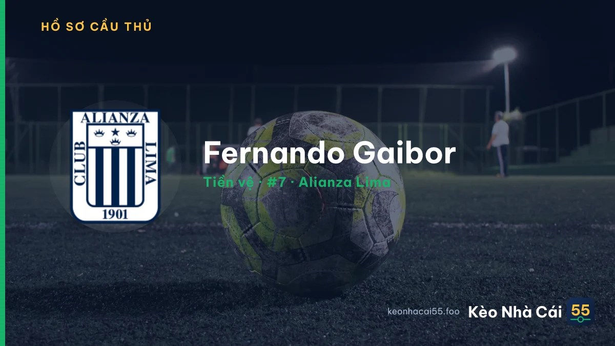 Fernando Gaibor — Alianza Lima