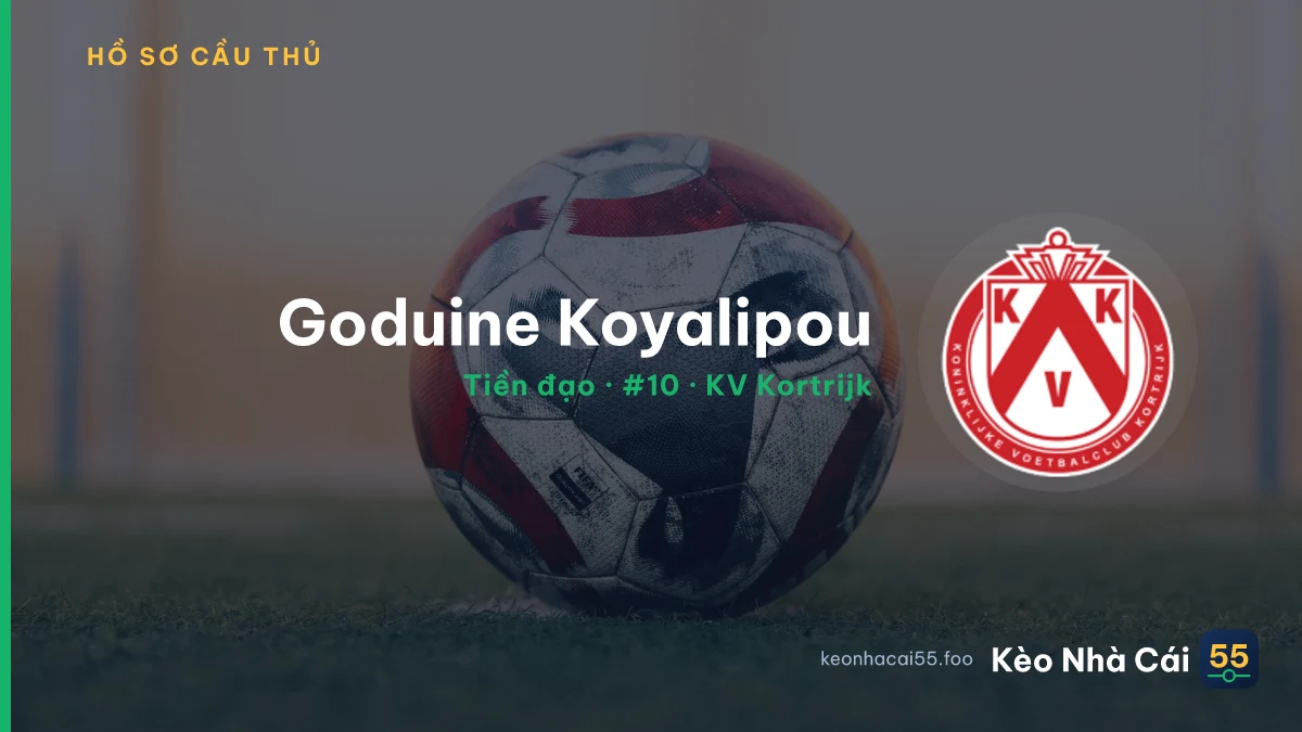 Goduine Koyalipou — KV Kortrijk