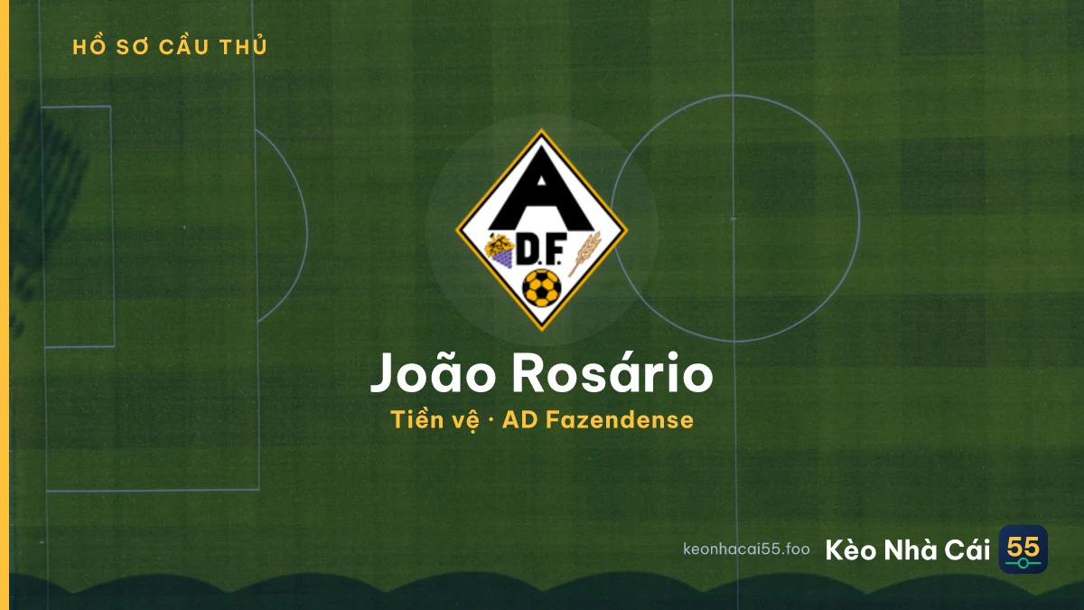 João Rosário — AD Fazendense
