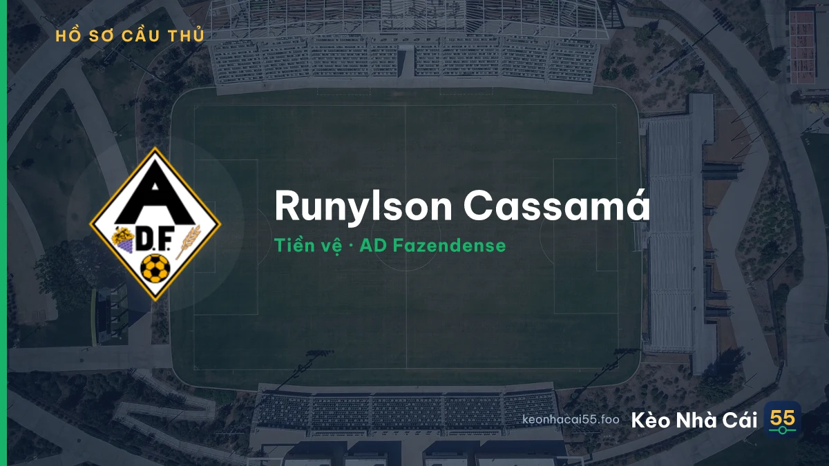 Runylson Cassamá — AD Fazendense