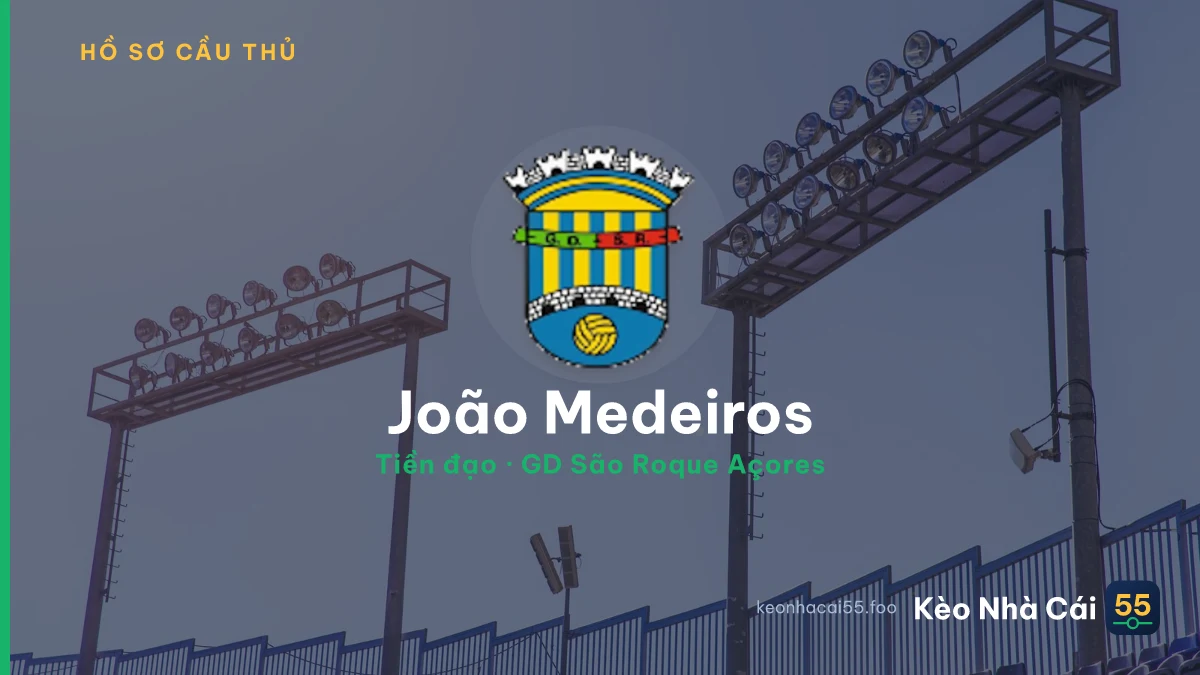 João  Medeiros — GD São Roque Açores