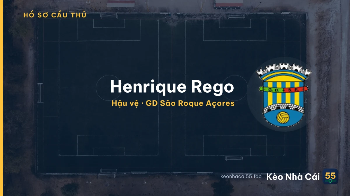 Henrique  Rego — GD São Roque Açores