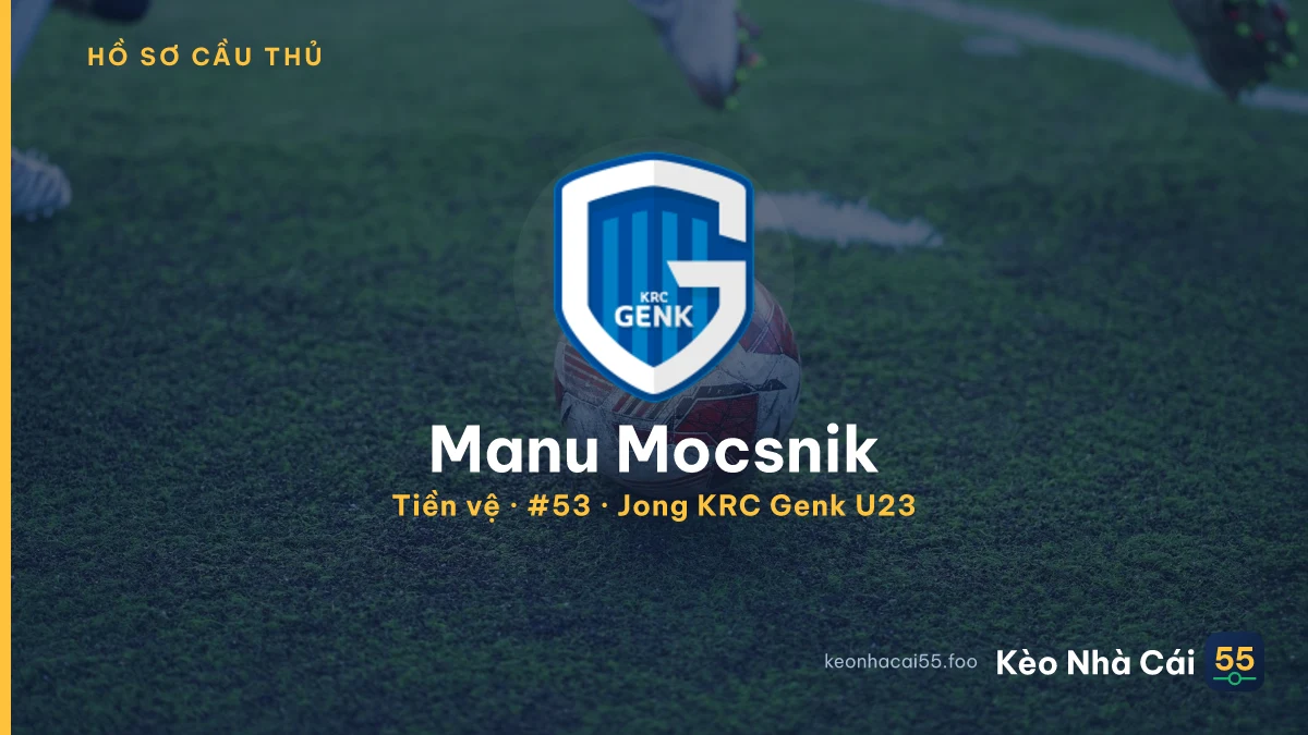 Manu Mocsnik — Jong KRC Genk U23