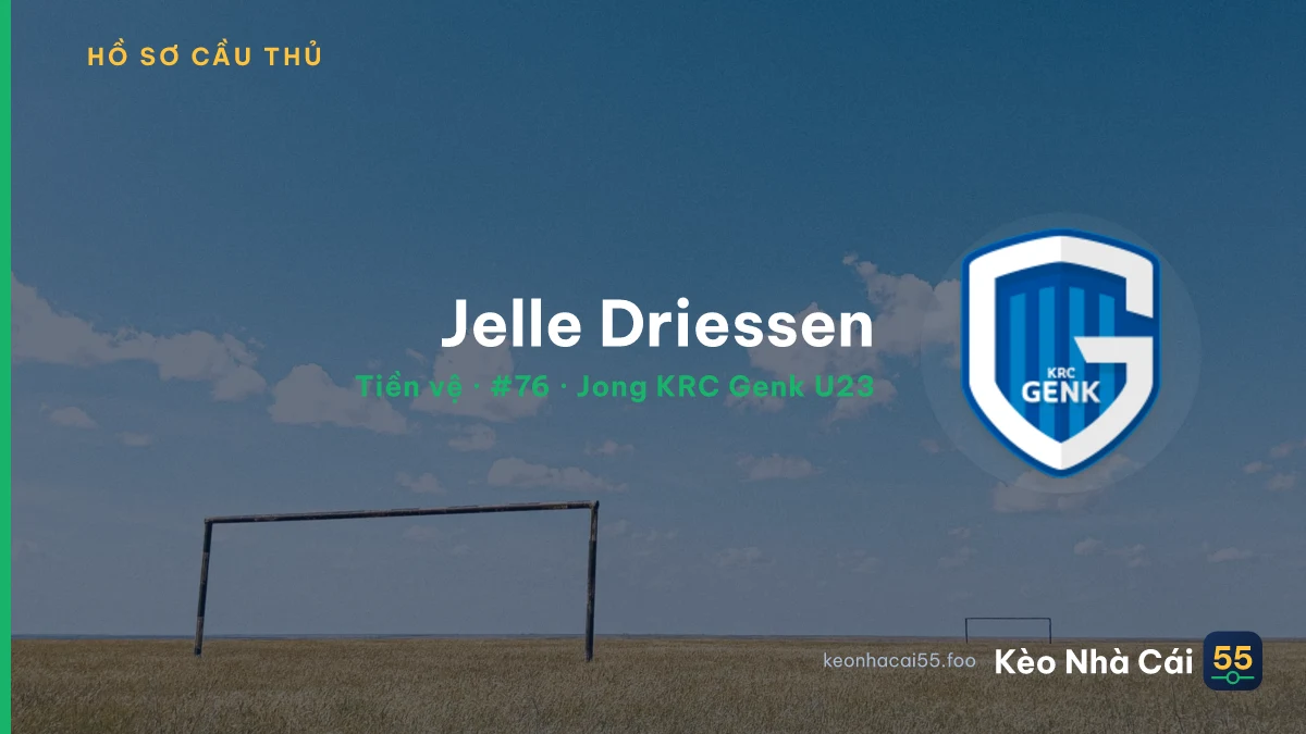 Jelle Driessen — Jong KRC Genk U23