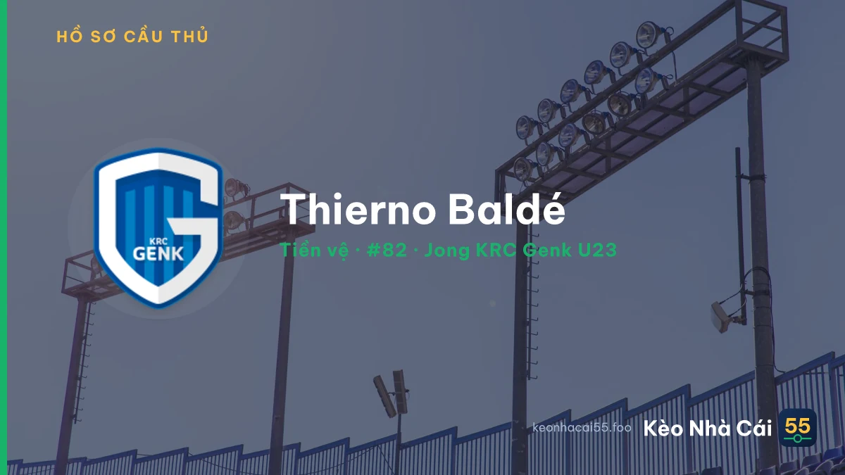 Thierno Baldé — Jong KRC Genk U23