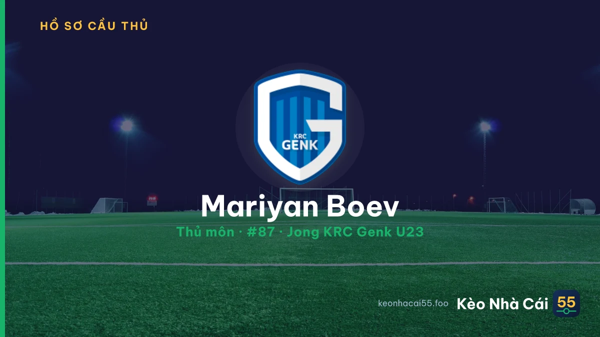 Mariyan Boev — Jong KRC Genk U23