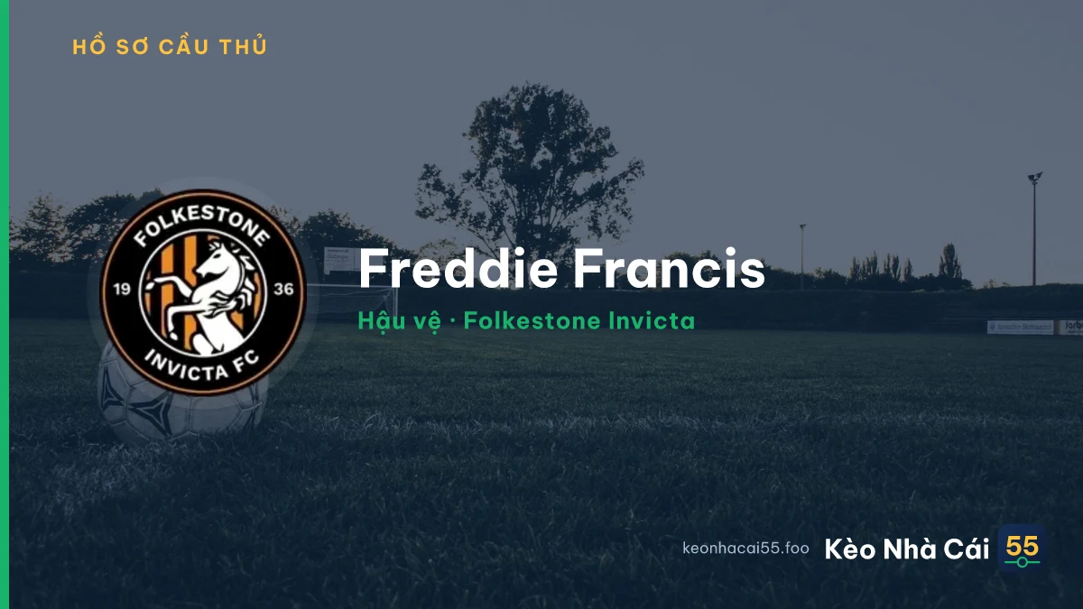 Freddie Francis — Folkestone Invicta