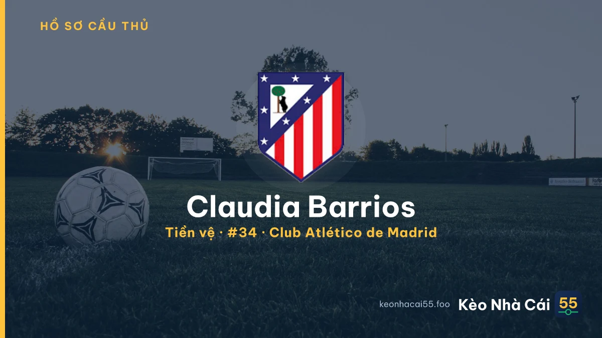 Claudia Barrios — Club Atlético de Madrid