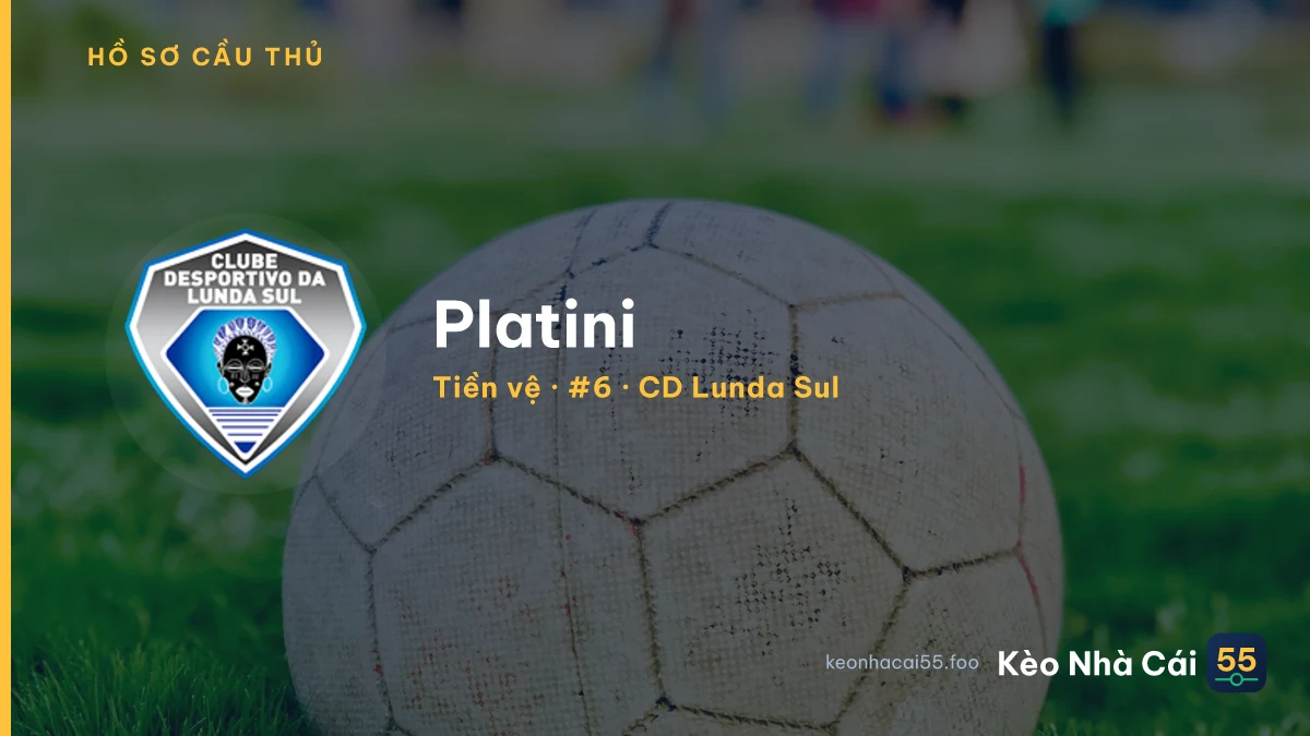 Platini — CD Lunda Sul