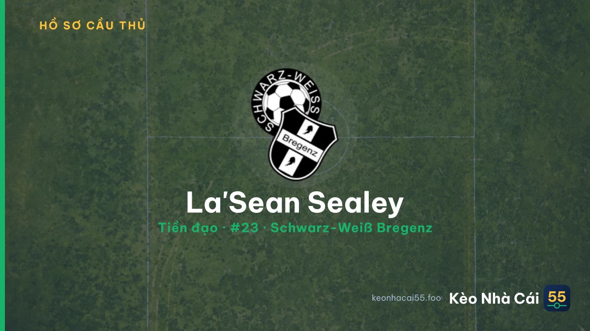 La'Sean Sealey — Schwarz-Weiß Bregenz