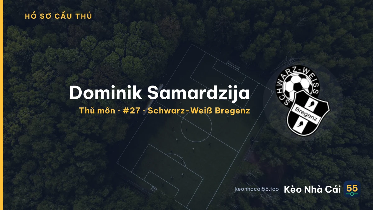 Dominik Samardzija — Schwarz-Weiß Bregenz