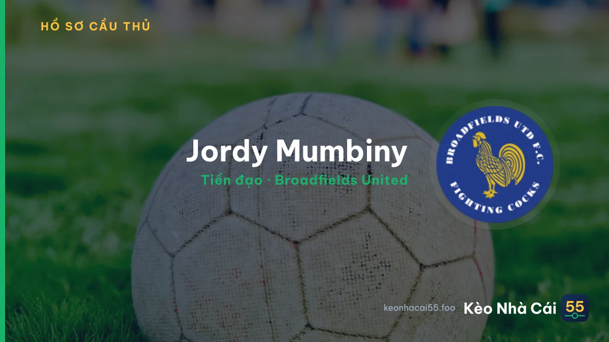 Jordy Mumbiny — Broadfields United