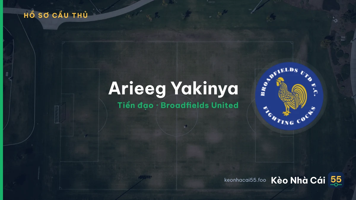 Arieeg Yakinya — Broadfields United
