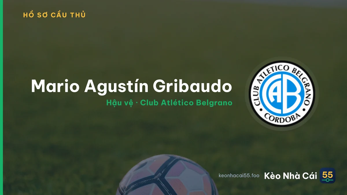 Mario Agustín Gribaudo — Club Atlético Belgrano