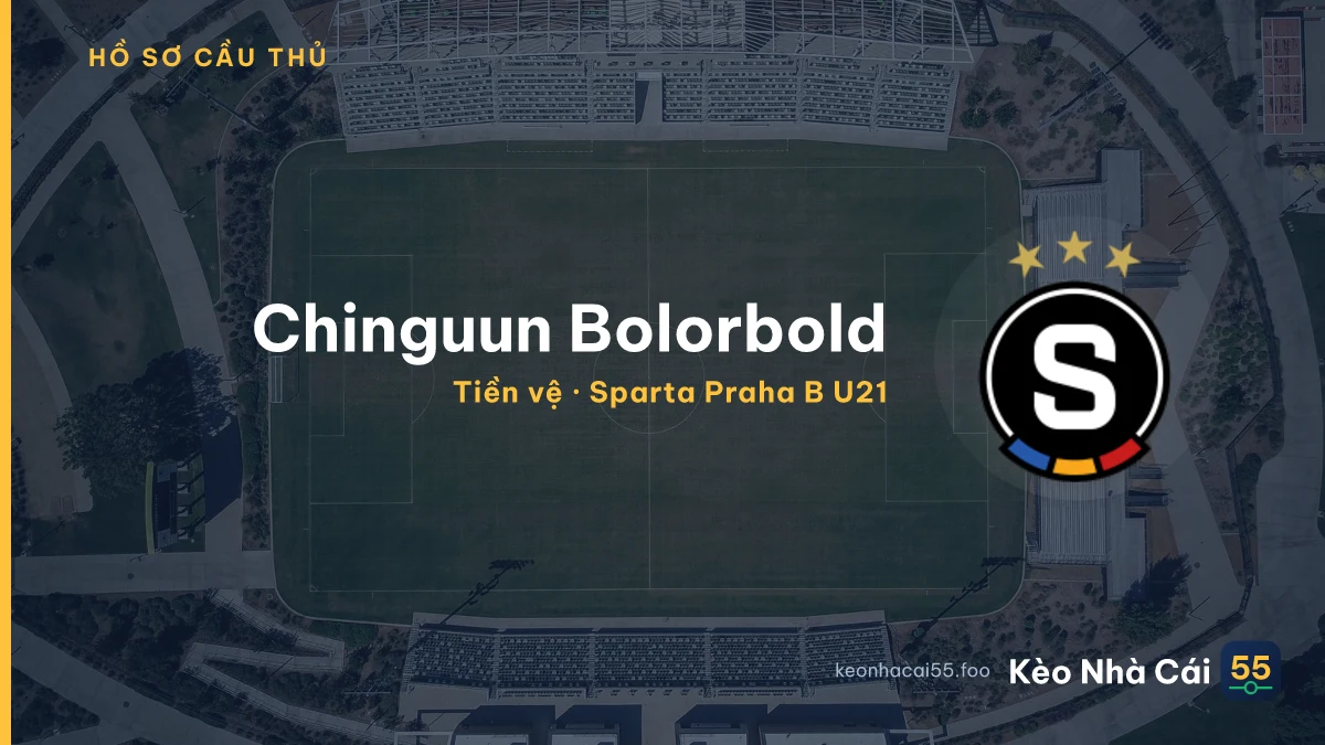 Chinguun Bolorbold — Sparta Praha B U21