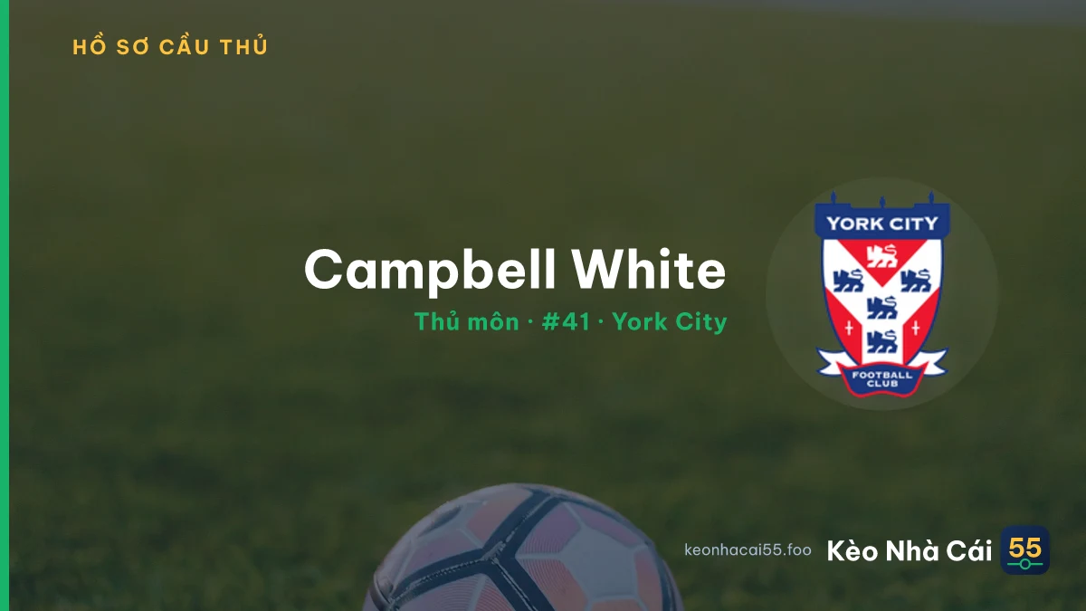 Campbell White — York City