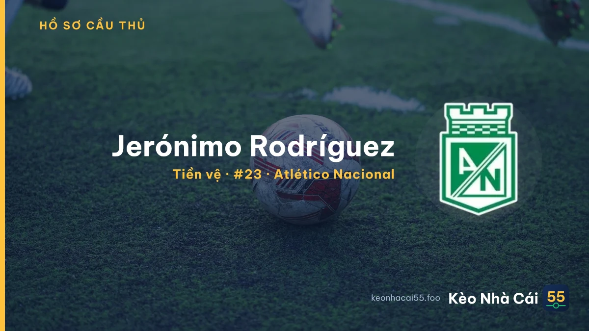 Jerónimo Rodríguez — Atlético Nacional