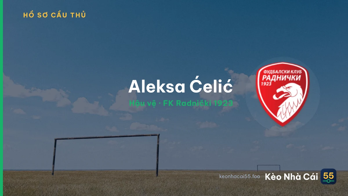 Aleksa Ćelić — FK Radnički 1923