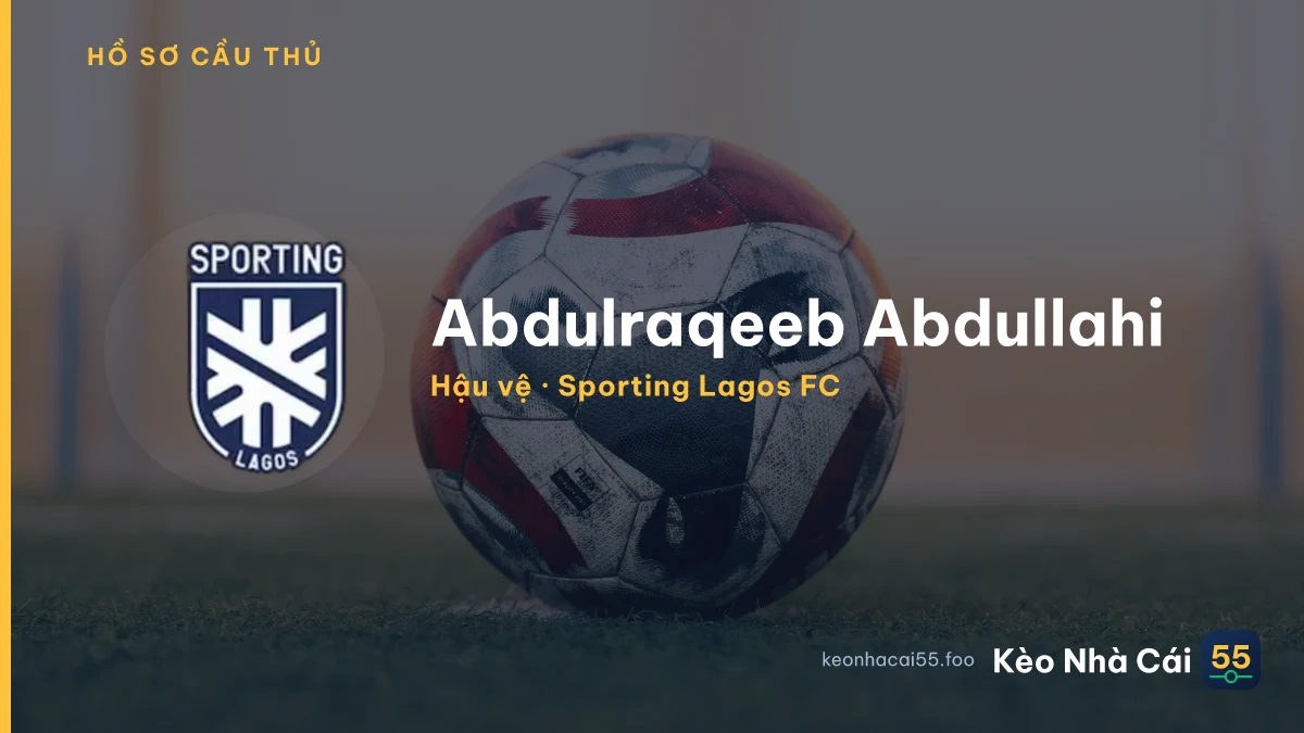 Abdulraqeeb Abdullahi — Sporting Lagos FC