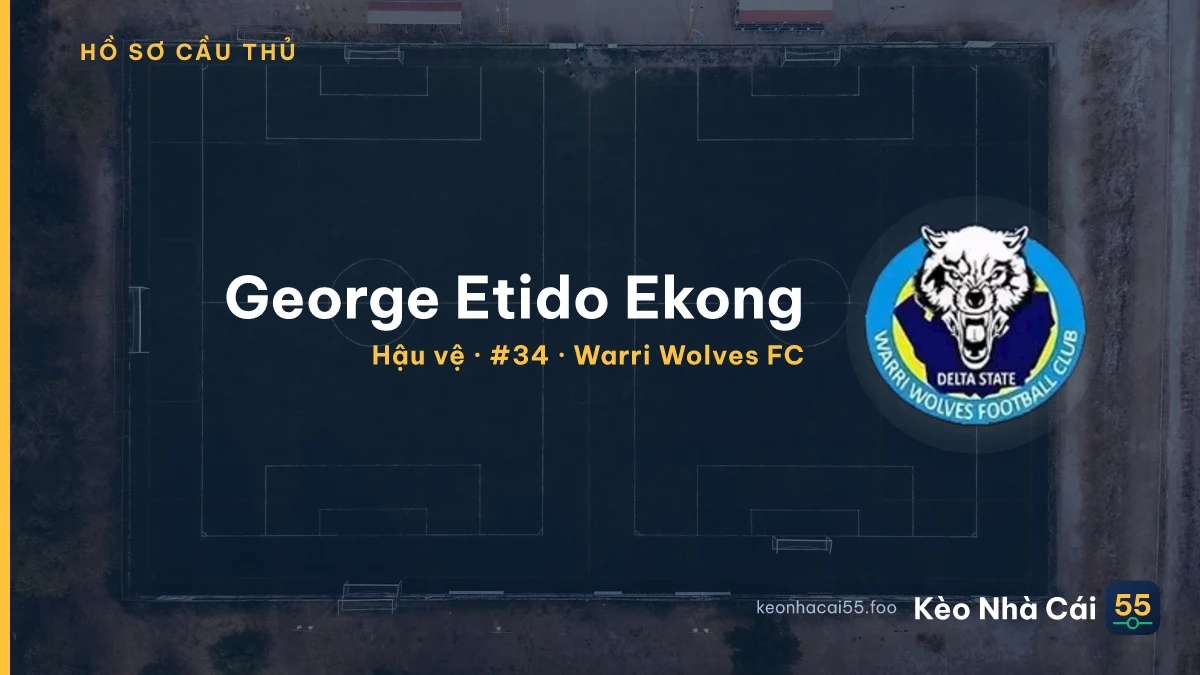 George Etido Ekong — Warri Wolves FC