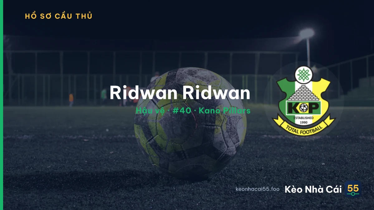 Ridwan Ridwan — Kano Pillars