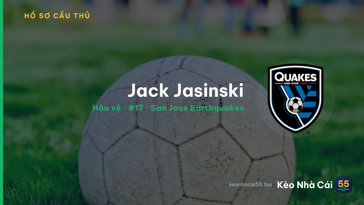 Jack Jasinski — San Jose Earthquakes