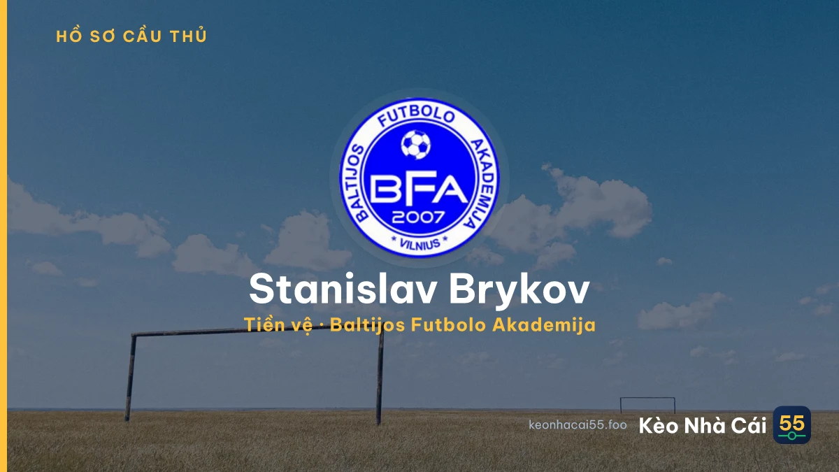 Stanislav Brykov — Baltijos Futbolo Akademija