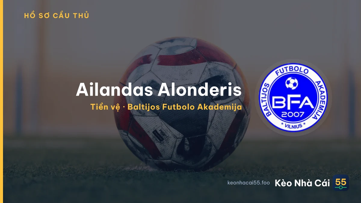 Ailandas Alonderis — Baltijos Futbolo Akademija