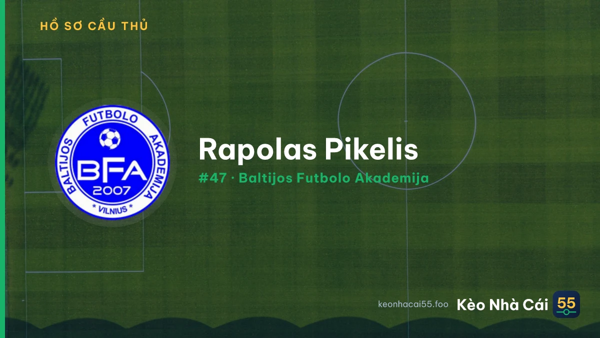 Rapolas Pikelis — Baltijos Futbolo Akademija